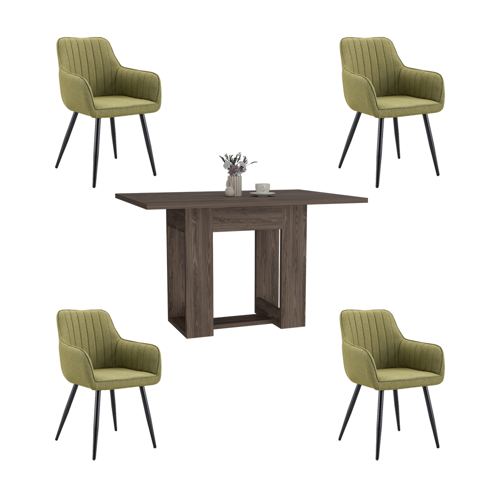 Juego de Comedor Mare · 4 Sillas