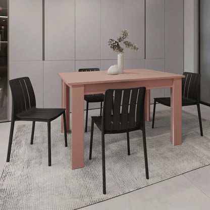 Juego de Comedor Tera · 4 Sillas · Negro