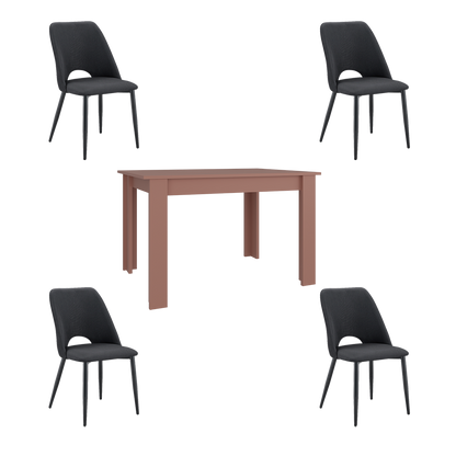 Juego de Comedor Complex · 4 Sillas