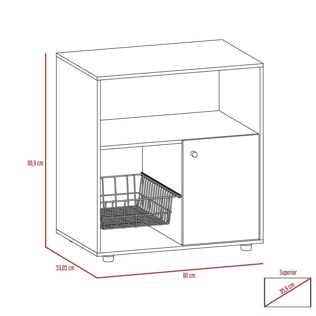 Modulo Microondas Legard color Blanco para Cocina.