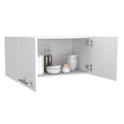 Mueble Sobre Campana Delfi color Blanco para Cocina.