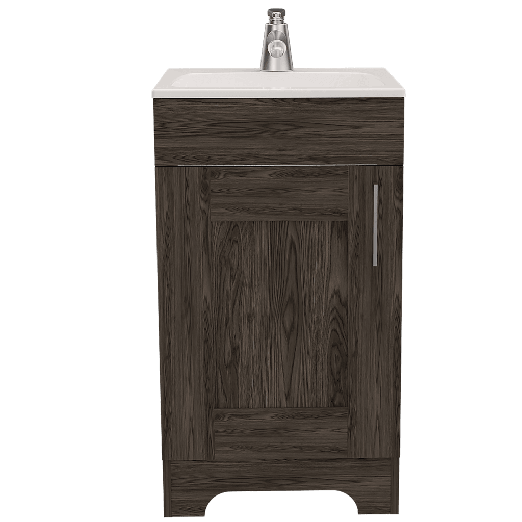 Mueble Lavamanos Apolis color Chocolate para Baño.