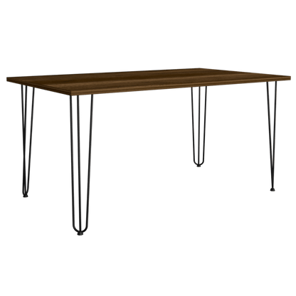 Combo Comedor Vimeno, Cobre, Café Claro y Chocolate, Incluye Comedor y 6 Sillas - VIRTUAL MUEBLES