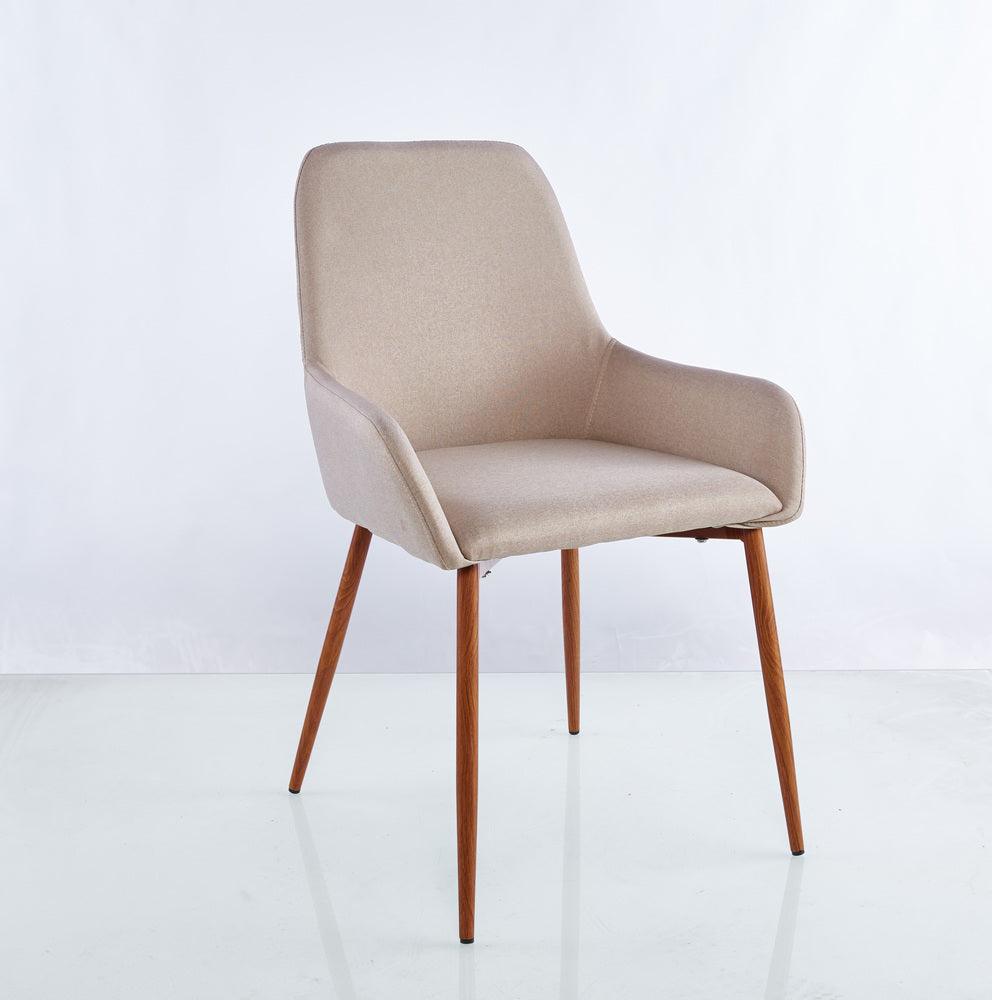 Combo Comedor Vimeno, Cobre, Café Claro y Chocolate, Incluye Comedor y 6 Sillas - VIRTUAL MUEBLES