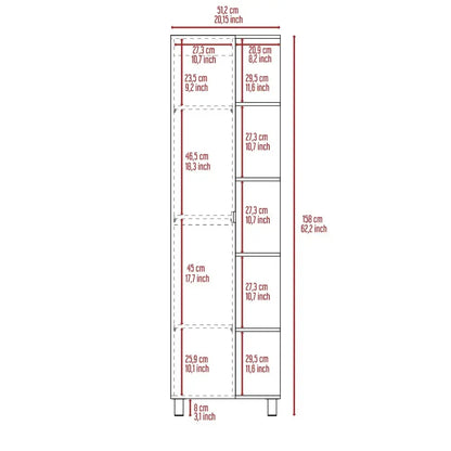 Mueble Esquinero Urano RTA Duna