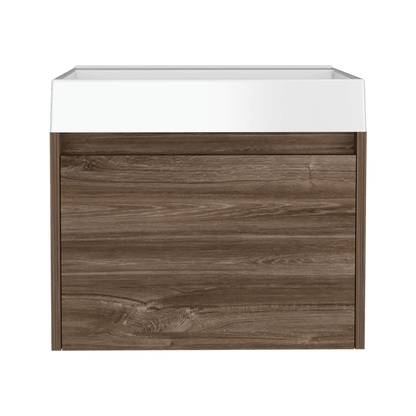 Mueble Lavamanos Fussion color Avellana para Baño.