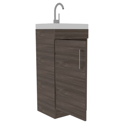 Mueble Lavamanos Barú color Avellana para Baño.