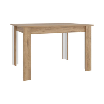 Juego de Comedor Luzia · 4 Sillas · Blanco