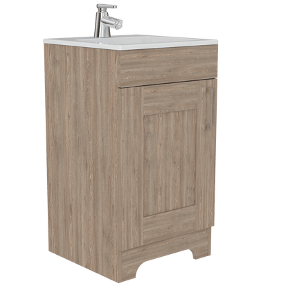 Mueble Lavamanos Apolis color Miel Para Baño.