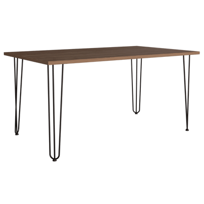 Combo Comedor Bomira, Miel, Chocolate y Café Claro, Incluye Comedor y 6 Sillas - VIRTUAL MUEBLES