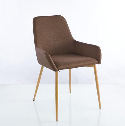 Combo Comedor Bomira, Miel, Chocolate y Café Claro, Incluye Comedor y 6 Sillas - VIRTUAL MUEBLES