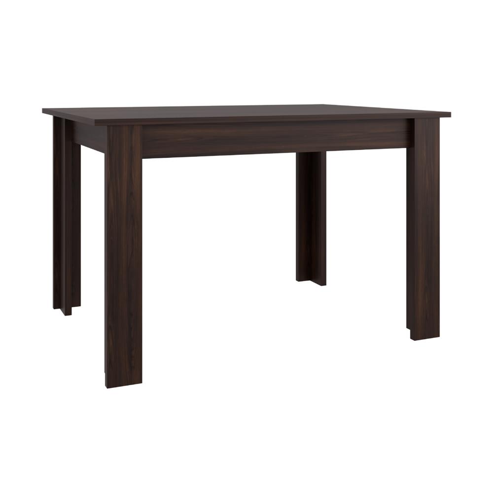 Juego de Comedor Vivent · 4 Sillas · Gris Oscuro