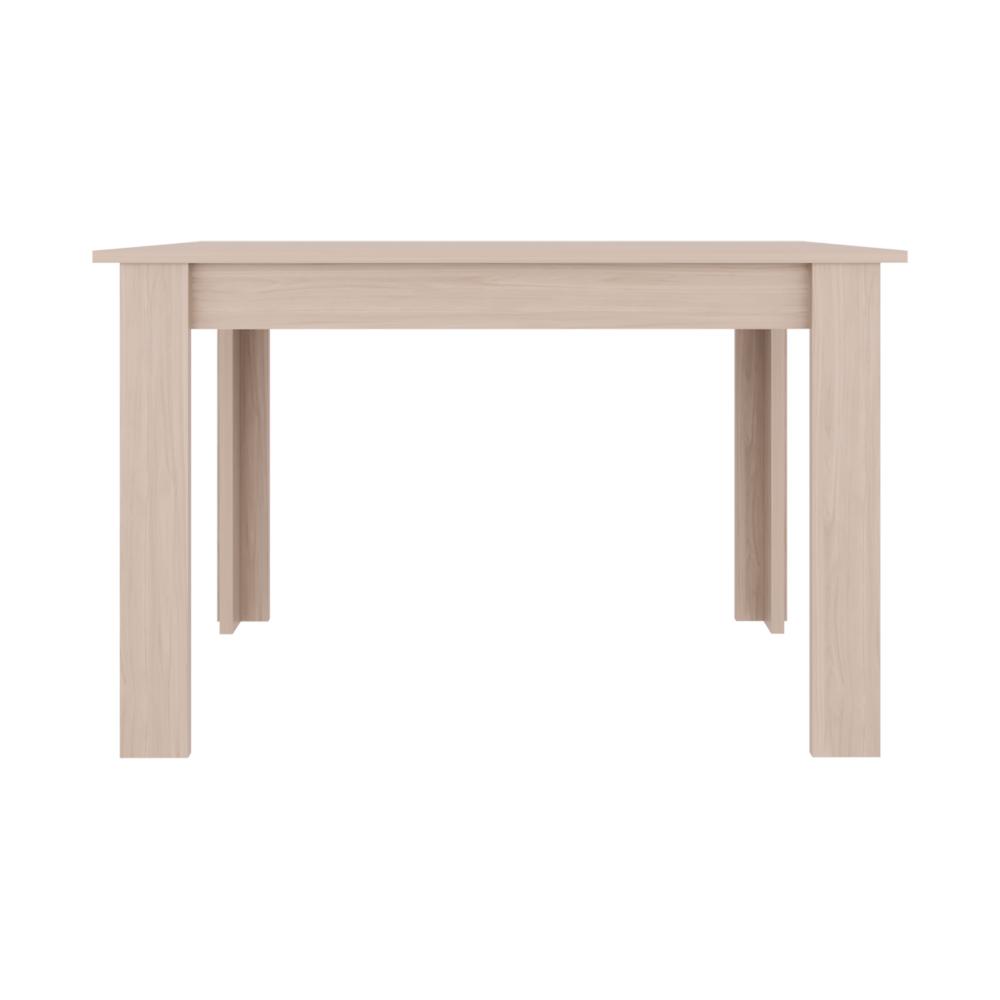 Juego de Comedor Marow · 4 Sillas · Verde Oliva