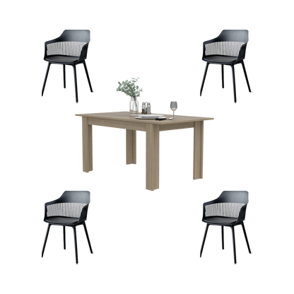 Juego de Comedor Vibe · 4 Sillas