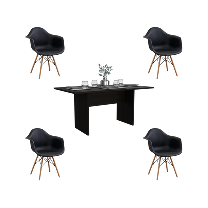 Juego de Comedor Kaper · 4 Sillas