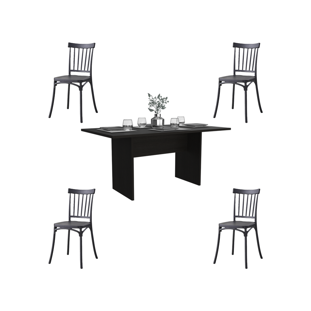 Juego de Comedor Capir · 4 Sillas