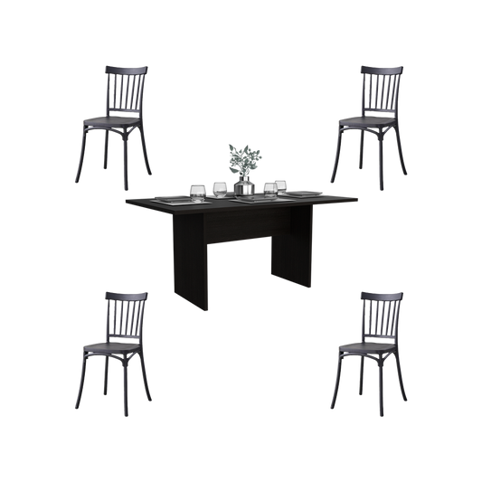 Juego de Comedor Capir · 4 Sillas