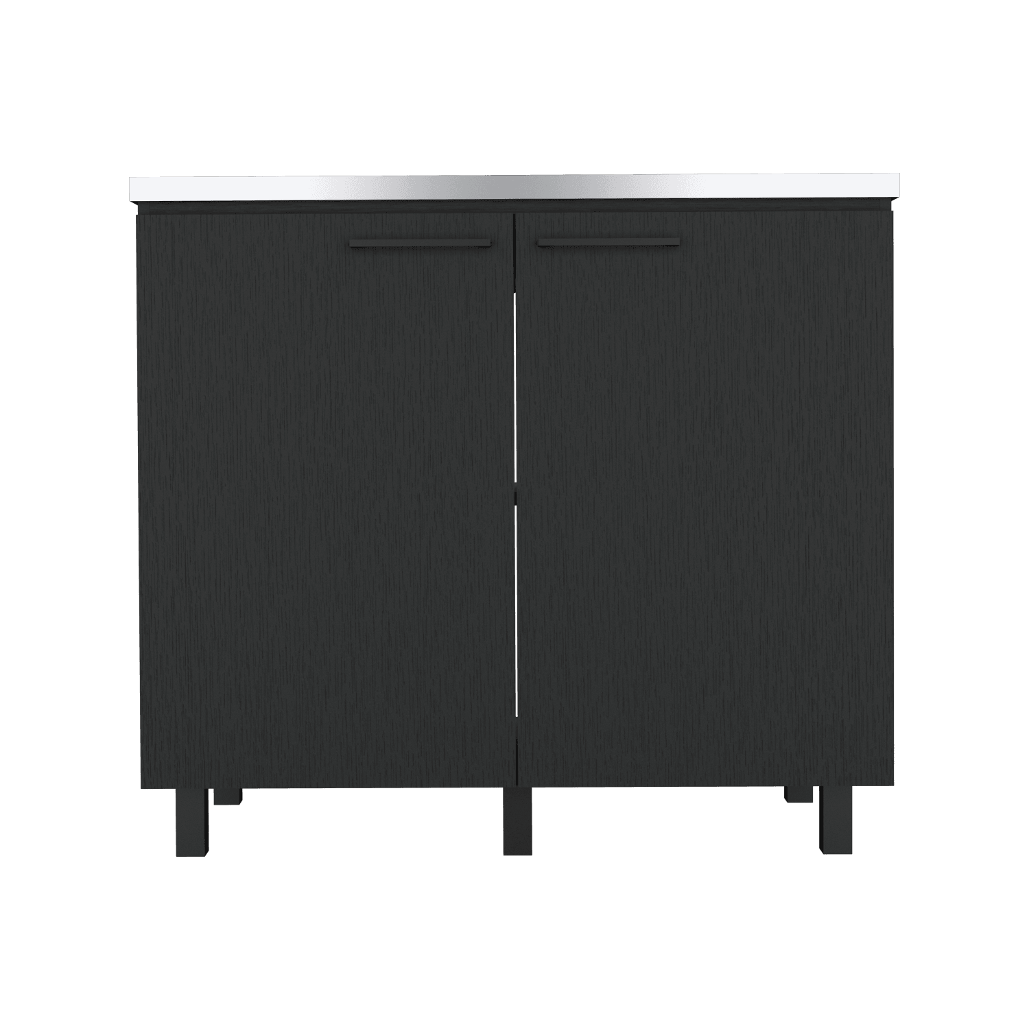 Gabinete Inferior Cantabria, Wengue, Ideal Para Espacio Reducidos ZF - VIRTUAL MUEBLES