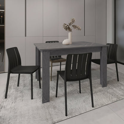 Juego de Comedor Class · 4 Sillas · Negro