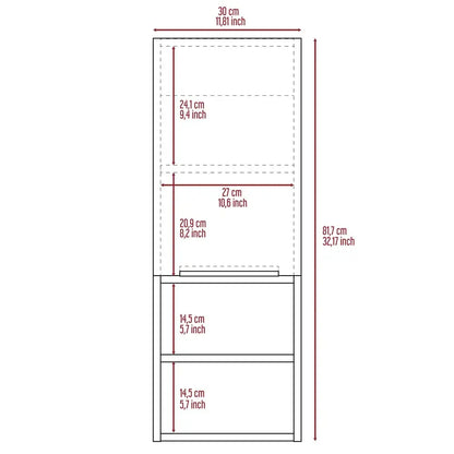 Mueble auxiliar de Baño Mila Ceniza