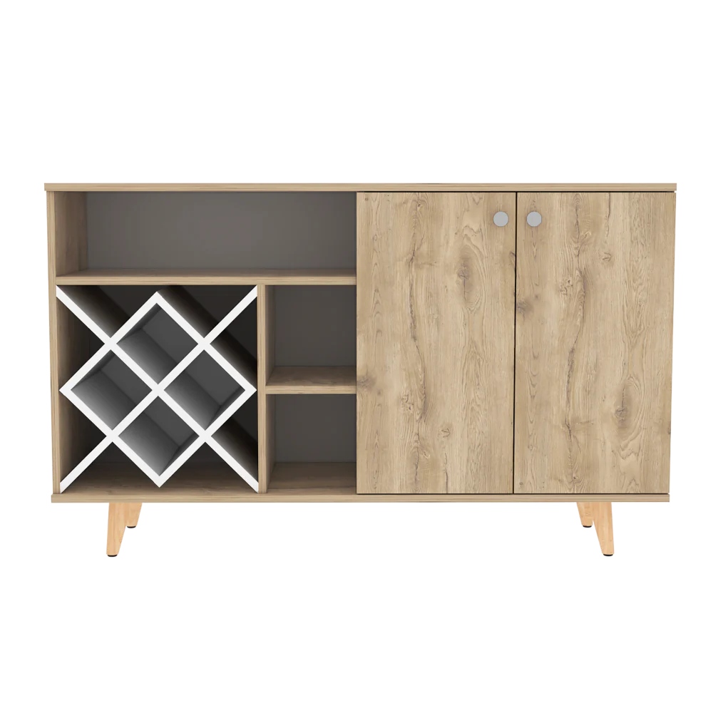 Mueble Bar Vithi RTA Macadamia Blanco