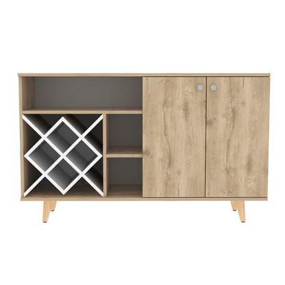 Mueble Bar Vithi RTA Macadamia Blanco