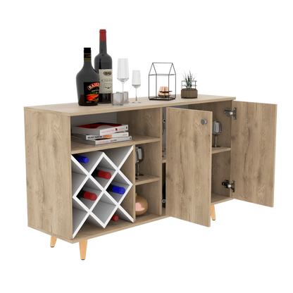 Mueble Bar Vithi RTA Macadamia Blanco