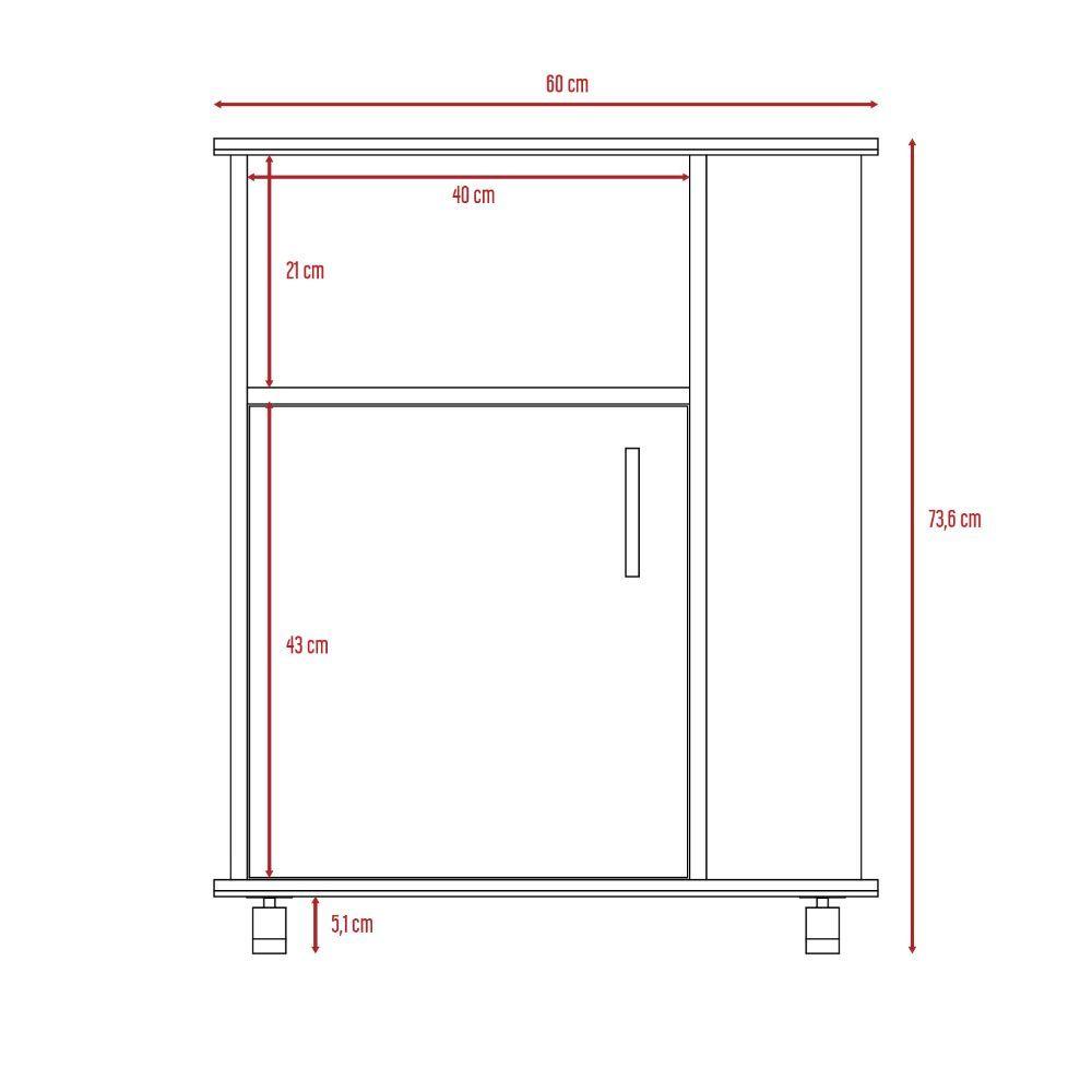 Módulo Microondas Tahara color Blanco para Cocina.