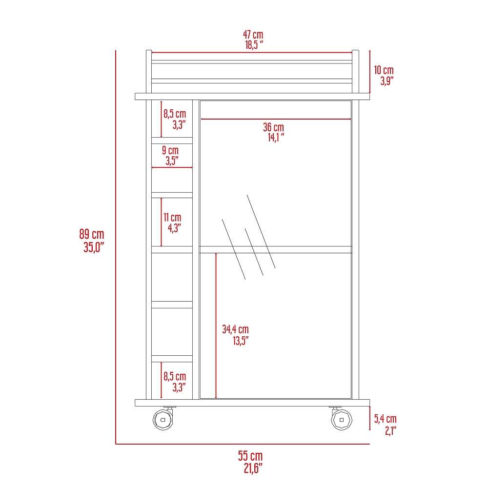 Mueble Bar Dukat RTA Blanco