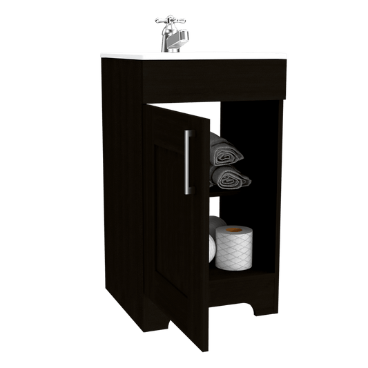 Mueble Lavamanos Apolis color Miel Para Baño.