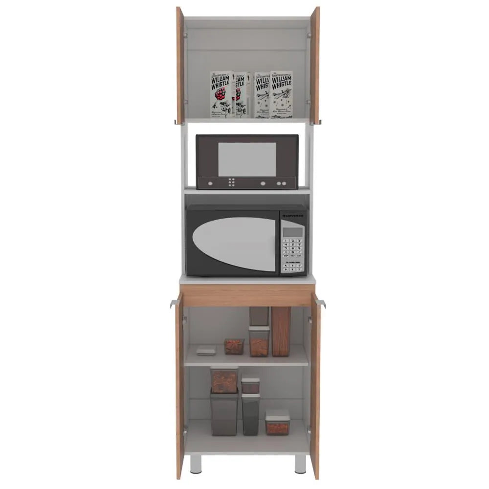 Mueble Microondas Fendi RTA Blanco Rovere