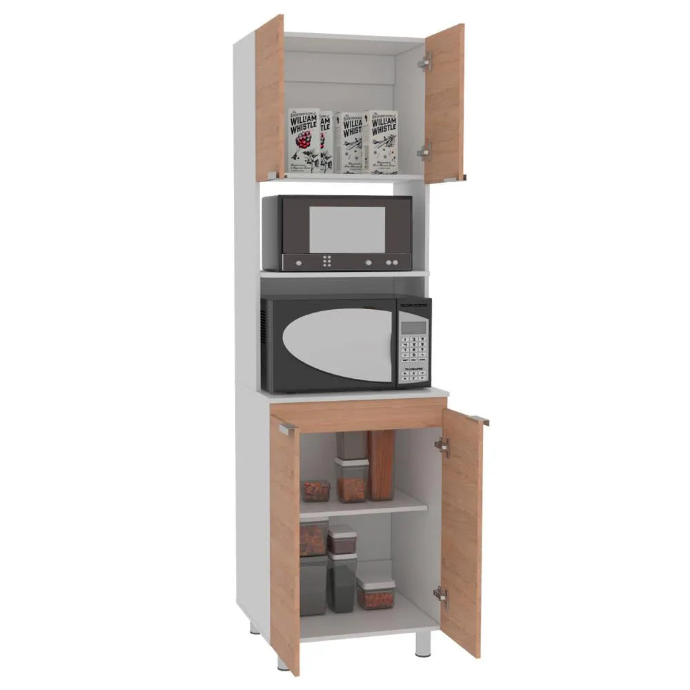 Mueble Microondas Fendi RTA Blanco Rovere