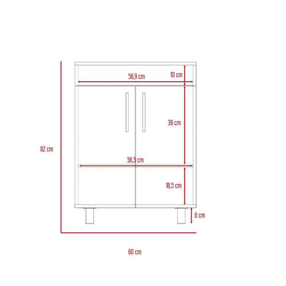 Mueble Lavamanos Sorrent color Beige para Baño.