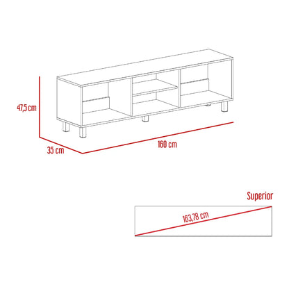 Rack para TV Tunez 160 RTA Blanco