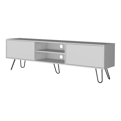 Mesa Para Tv Lara, Blanco, Para Televisor de 70 Pulgadas