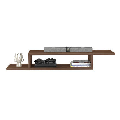 Mesa Para Tv Flotante Dilix, Gales, con superficie para objetos decorativos