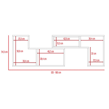 Rack TV Extensible Beijing RTA Wengue