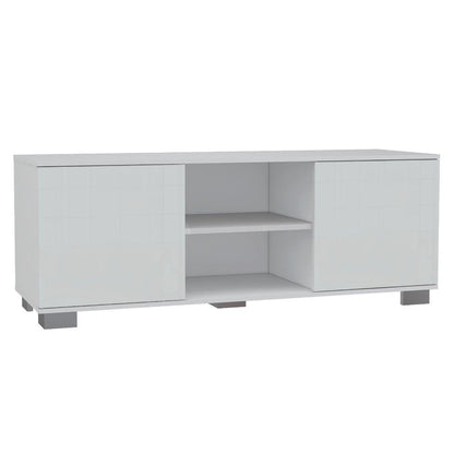 Mesa Para Tv Rayo color Blanco para Sala.