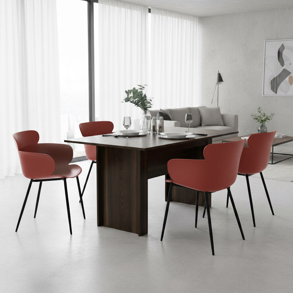 Juego de Comedor Prisma · 4 Sillas