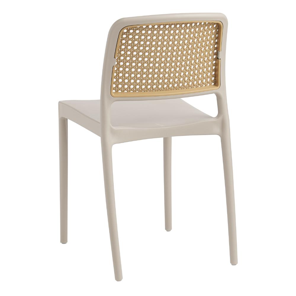 Silla Texas, Color Taupe y Beige, con Espaldar Transpirable, en ambiente
