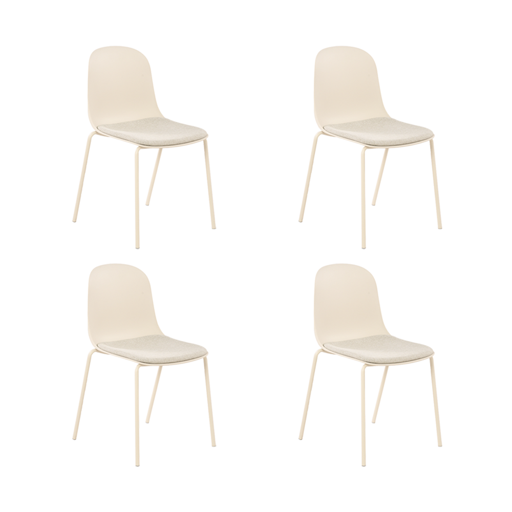Juego de Comedor Ponty · 4 Sillas