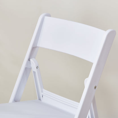 Silla Plegable Erin, Blanco, Diseño Práctico y Funcional