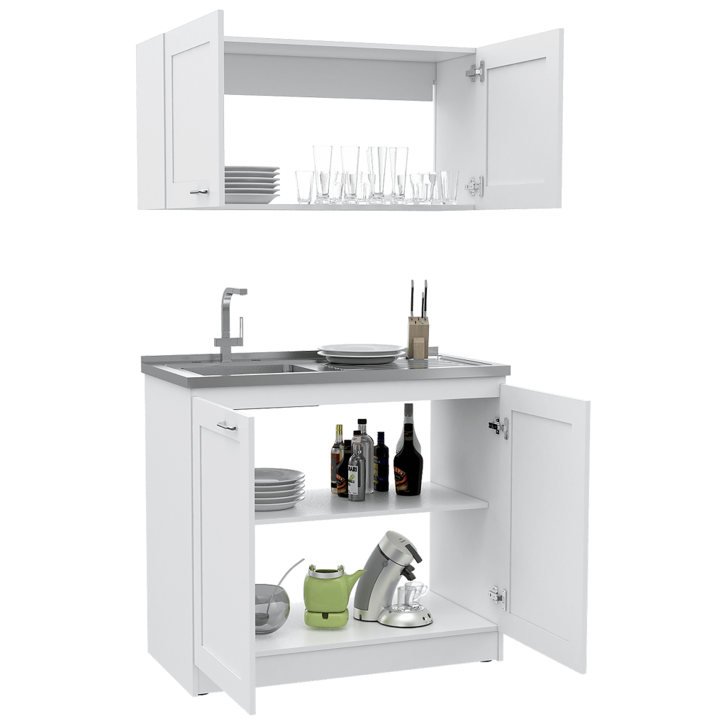 Cocina Integral Toronto color Blanco.