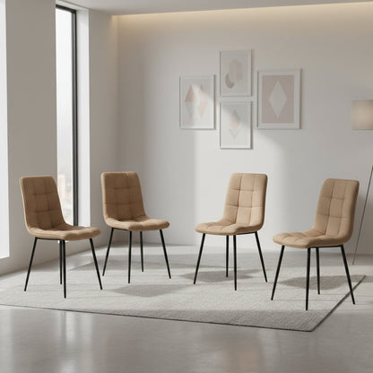 Juego de Comedor Ostik · 4 Sillas