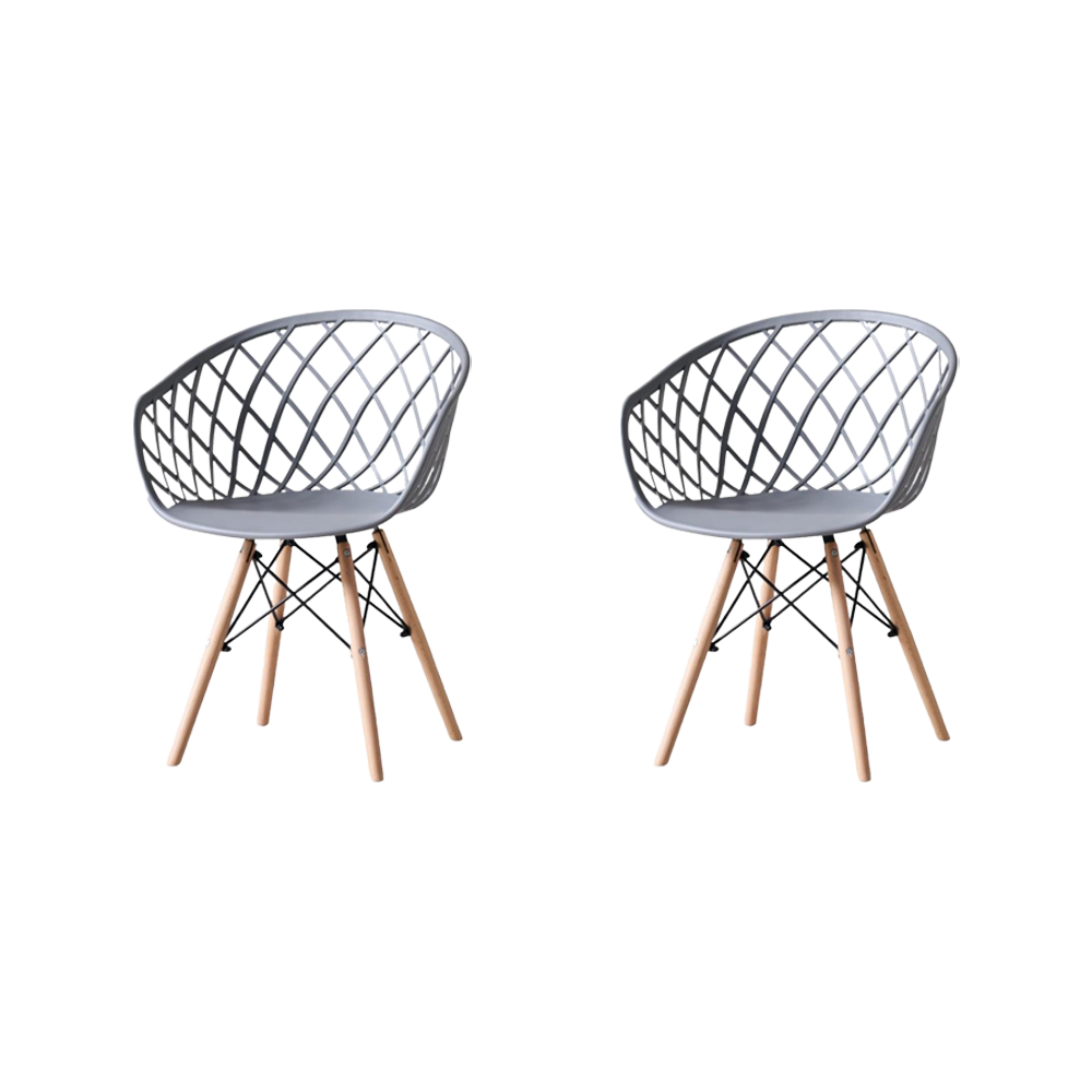 Juego de Comedor Básico · Mesa Redonda + 2 Sillas
