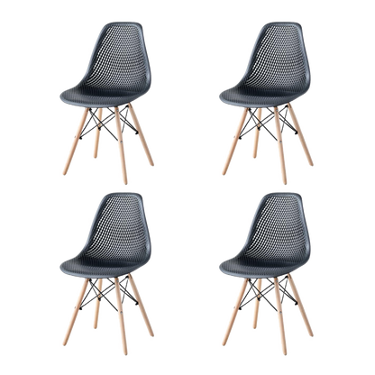 Juego de Comedor Cale · 4 Sillas Aira