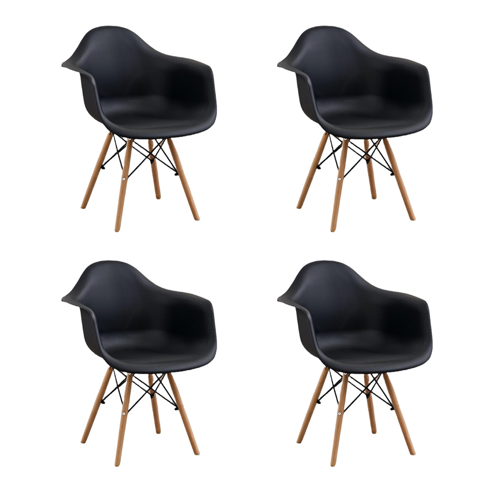 Juego de Comedor Kaper · 4 Sillas