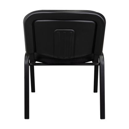 Silla Interlocutora, Negro, con Espaldar y Diseño Sencillo X6