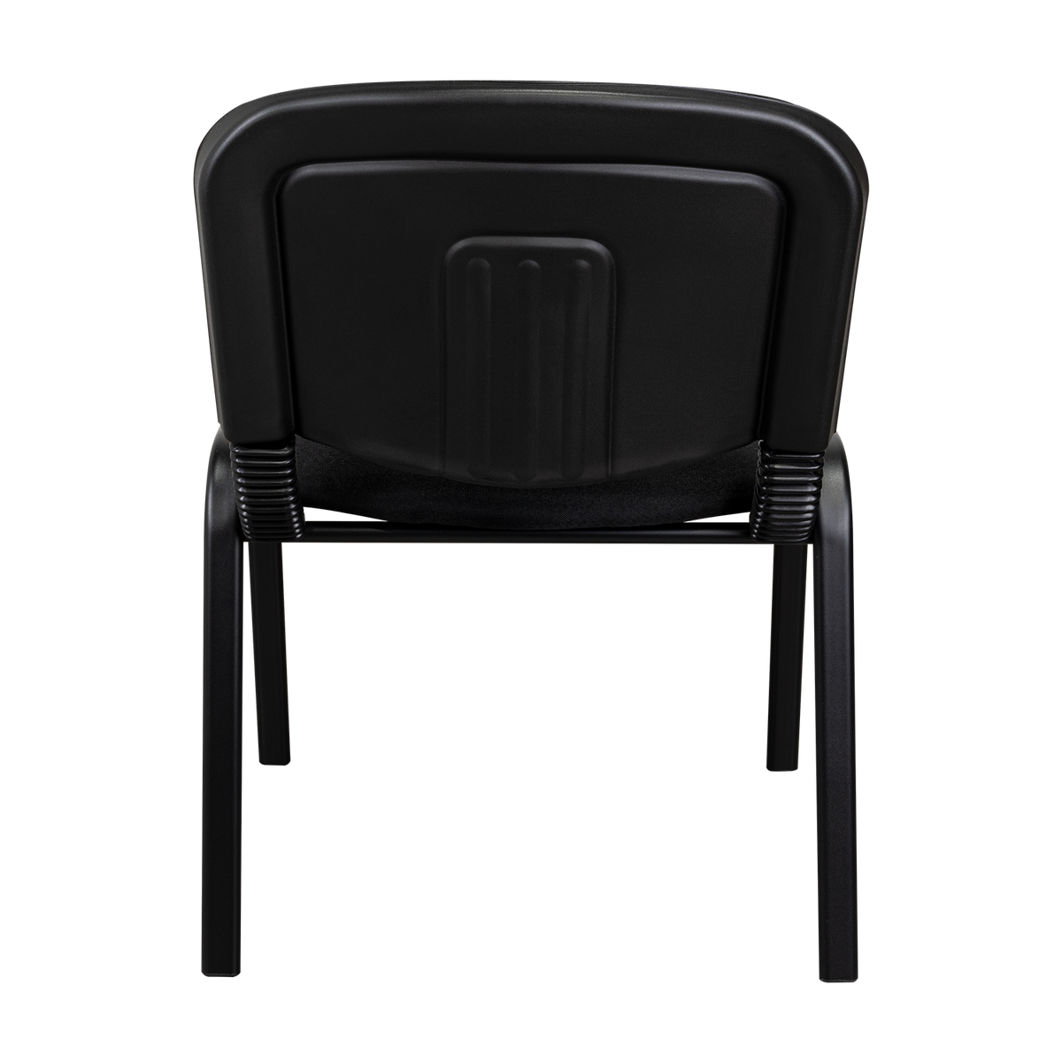 Silla Interlocutora, Negro, Con espaldar y diseño sencillo sin brazo, detalle