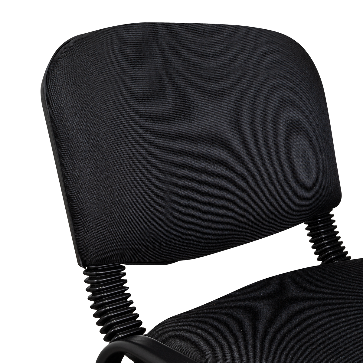 Silla Interlocutora, Negro, Con espaldar y diseño sencillo sin brazo, medidas